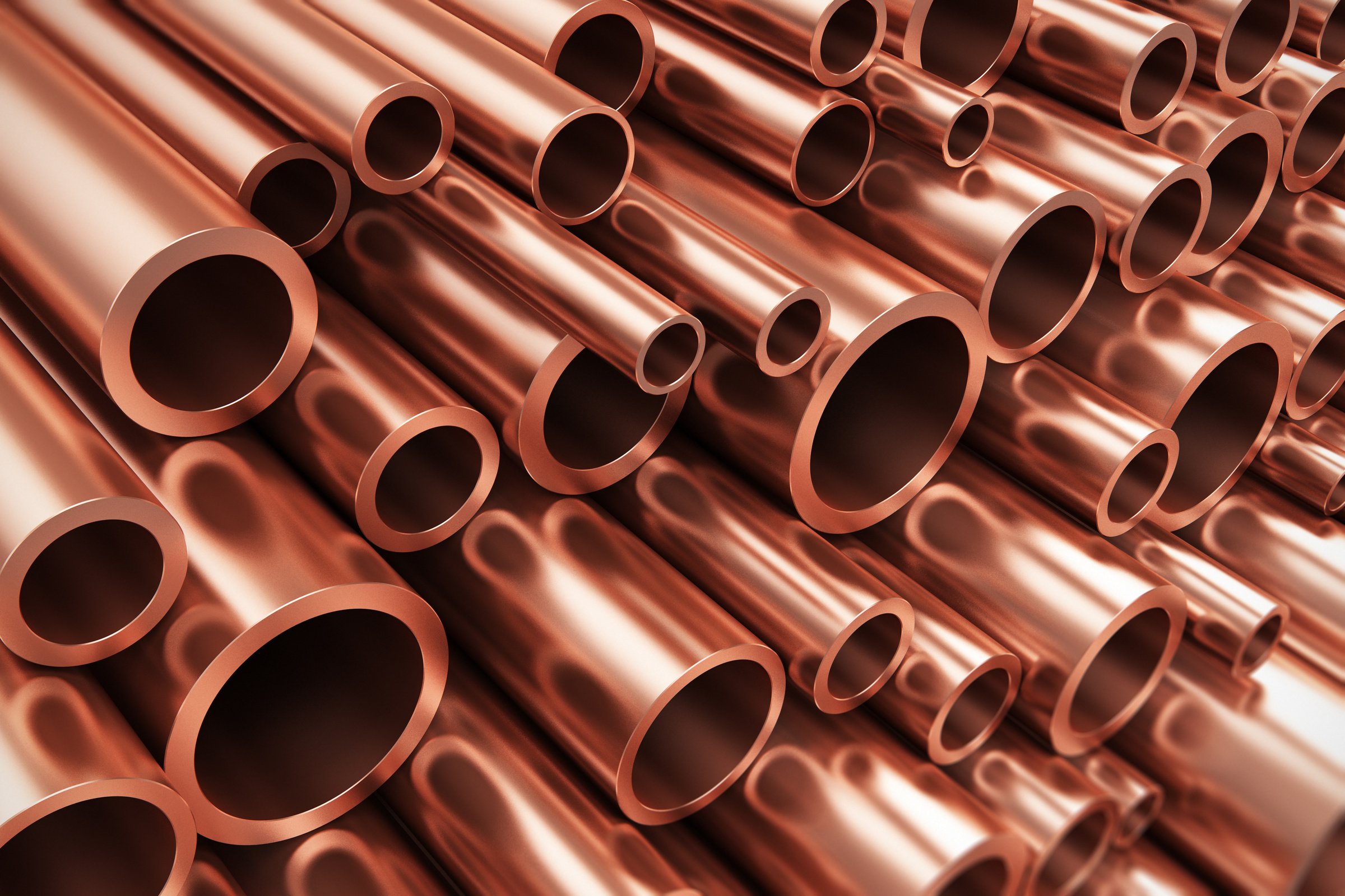 Copper pipes